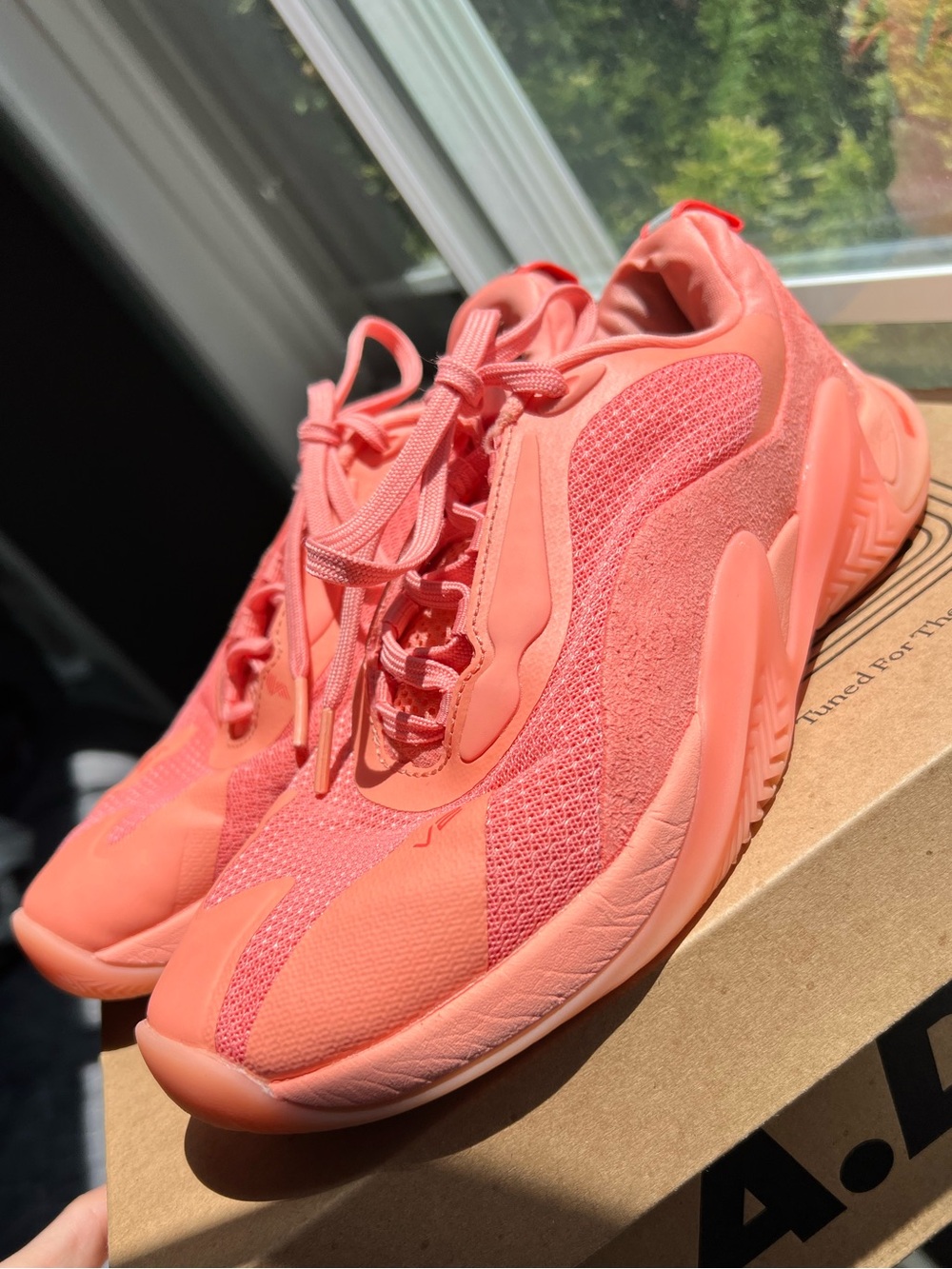 R.A.D V2 Women’s Coral Pink Lightweight Sneakers
